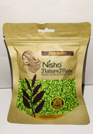 Nisha Natural Mate Dark Brown